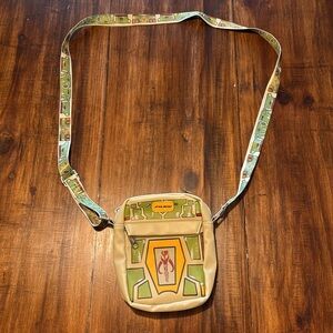 Star Wars Buckle Down Mandalorian Boba Fett Crossbody Bag Disney
